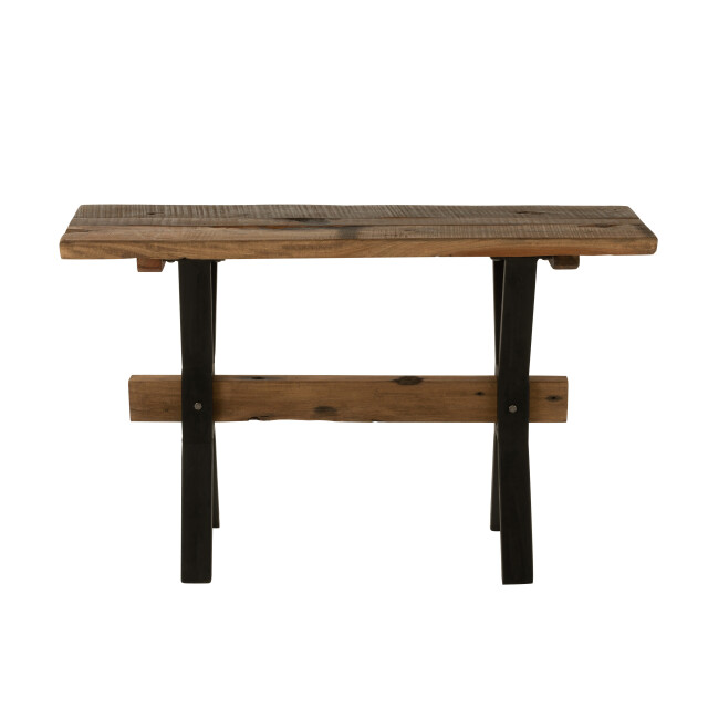 J-Line console verouderd hout 120x35x75cm 3001144 large