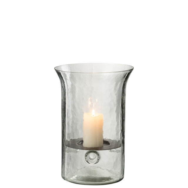 J-Line kaarshouder bord wazig glas small 19x19x26.5cm 3013833 large