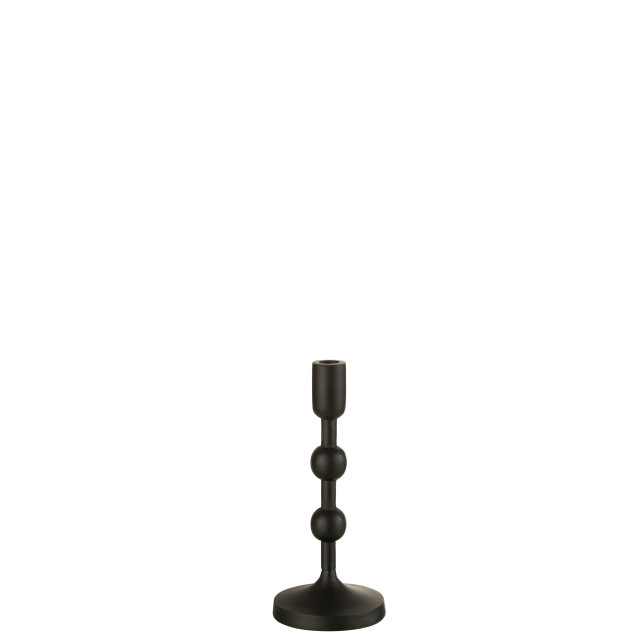 J-Line kandelaar bollen aluminium large 12.5x12.5x29cm 3001083 large