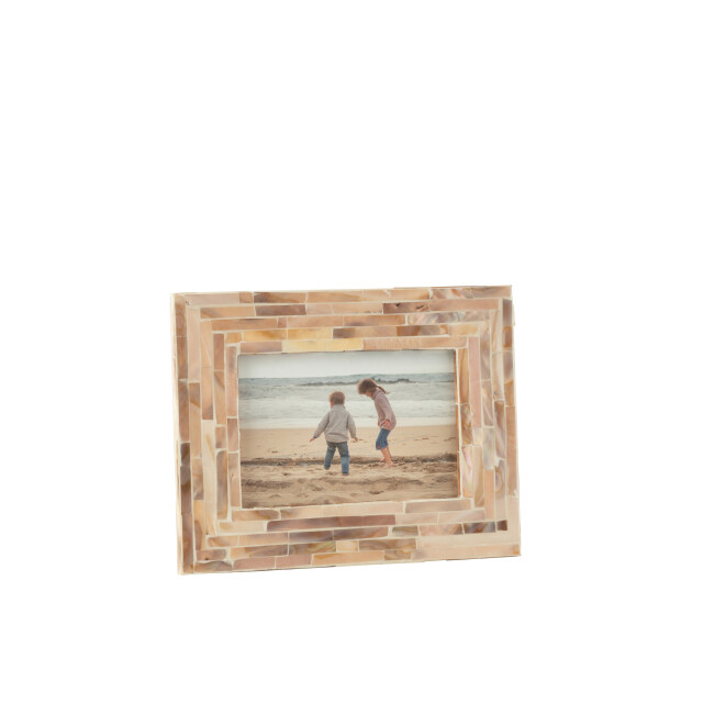 J-Line fotokader nuye schelpen/mdf 10x15cm 22.5x17.5x2.5cm 3006548 large