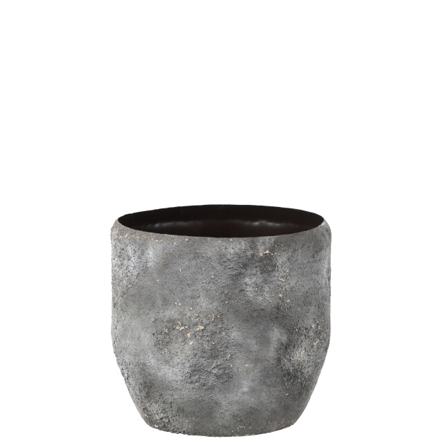 J-Line bloempot ruw metaal 40x40x37.5cm 3007517 large