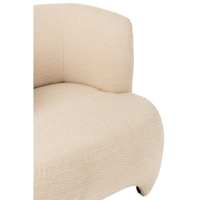 J-Line fauteuil 1-zit gebreid tex/ht 80x79x71cm 3001883 large