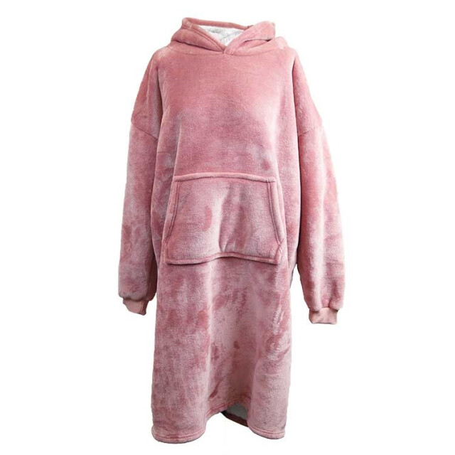Unique Living hoodie oversized old pink -70x110cm 3004697 large