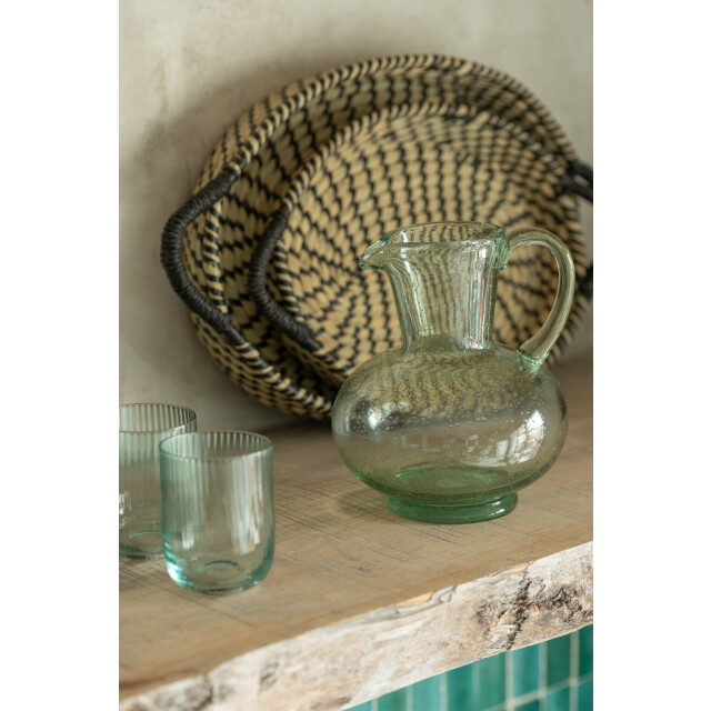 J-Line karaf bol glas water 16.5x15x21cm 3007997 large