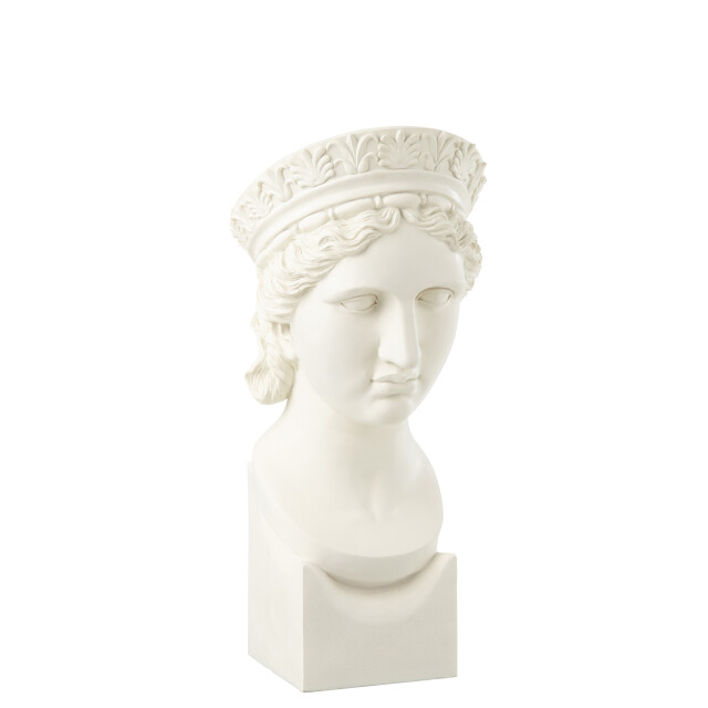 J-Line buste vrouw resin 25.5x23.5x50.5cm 3009573 large