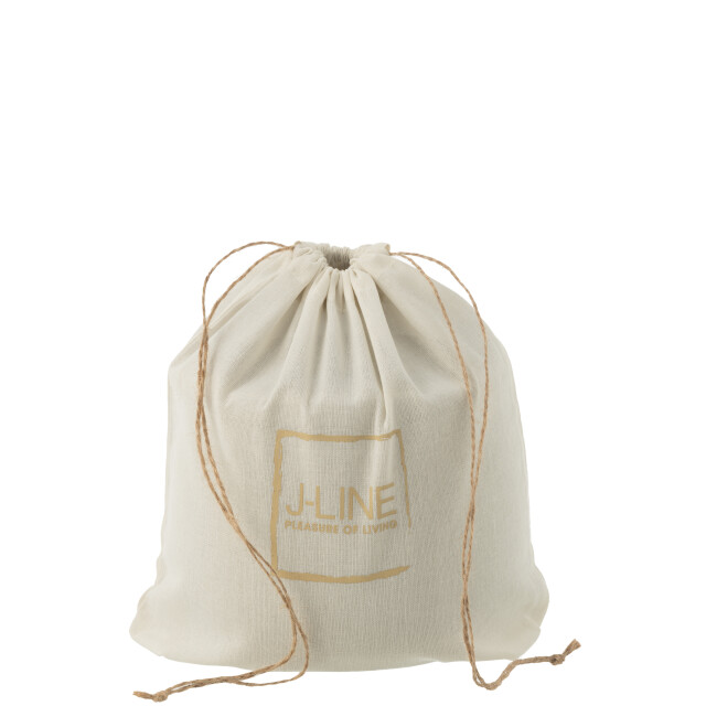 J-Line buitenkaars cement large 48u 20.5x20.5x16cm 3009406 large