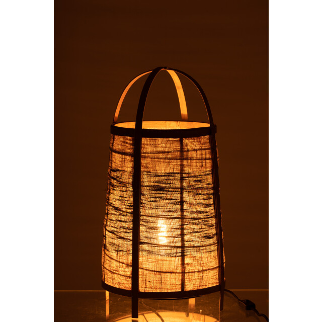 J-Line vloer lamp jean bamboe 32x32x60cm 3002015 large