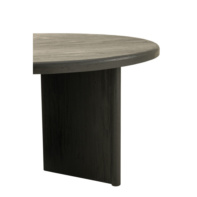J-Line tafel rond teak hout 150x150x75cm 3002202 large