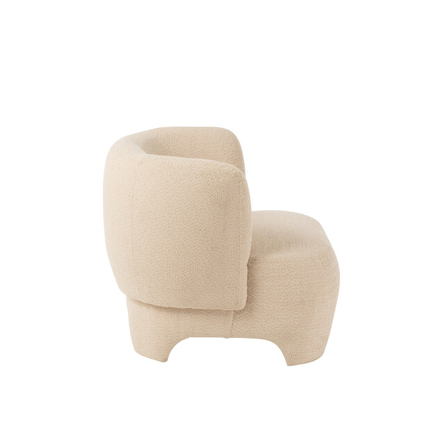 J-Line fauteuil 1-zit gebreid tex/ht 80x79x71cm 3001883 large