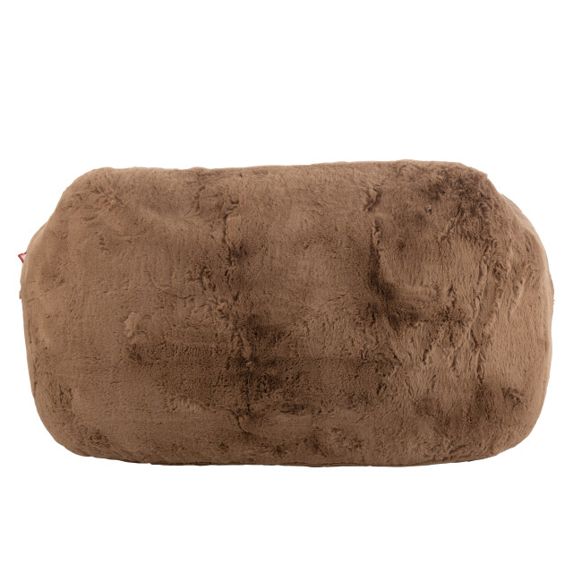 J-Line fauteuil cutie polyester taupe large 152x110x81cm 3002420 large