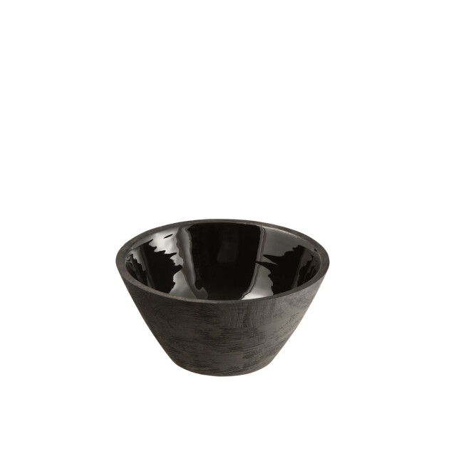 J-Line kom mango hout medium 23.5x23.5x12cm 3006249 large