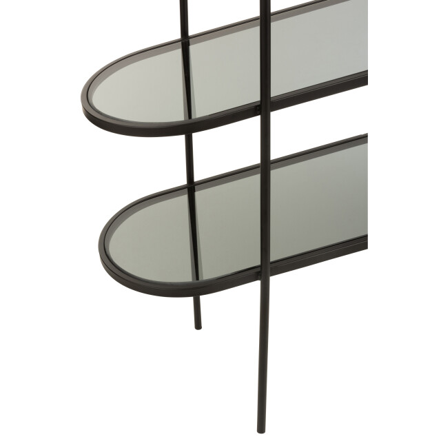 J-Line rek 3 niveau metaal/glas 100x30x80cm 3000526 large