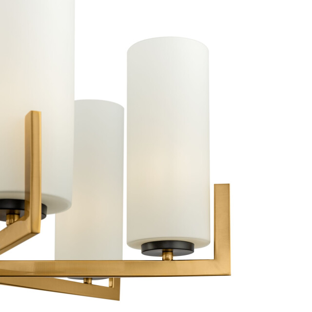 Maytoni kroonluchter fortano en messing Ø67 3004295 large