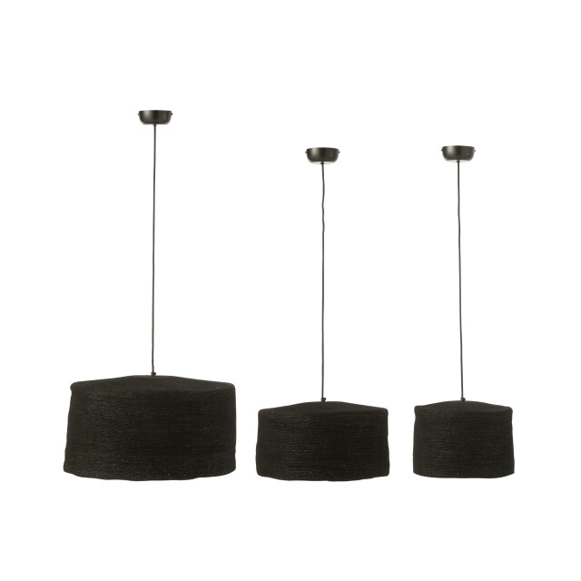 J-Line set van 3 hangende lamp moonj gras 50x50x26cm 3002227 large