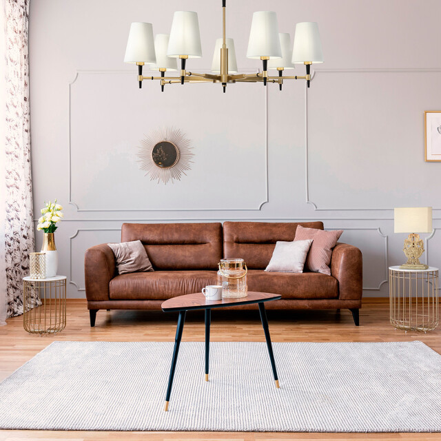 Maytoni kroonluchter zaragoza messing Ø88 3004322 large