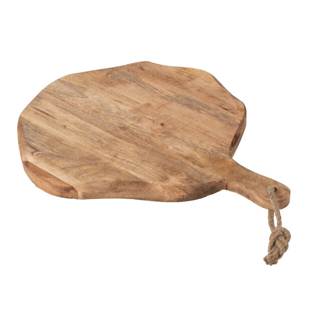 J-Line snijplank rond organic hout 47.5x39x2.5cm 3008014 large