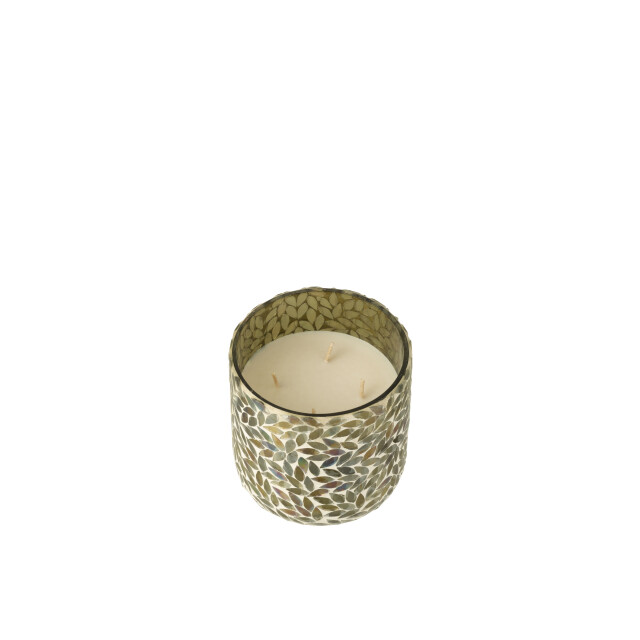 J-Line geurkaars tender rose wax medium 70u 14x14x15cm 3015353 large