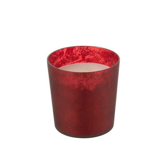 J-Line geurkaars m-chic glas root medium 15.5x15.5x15.5cm 3015263 large