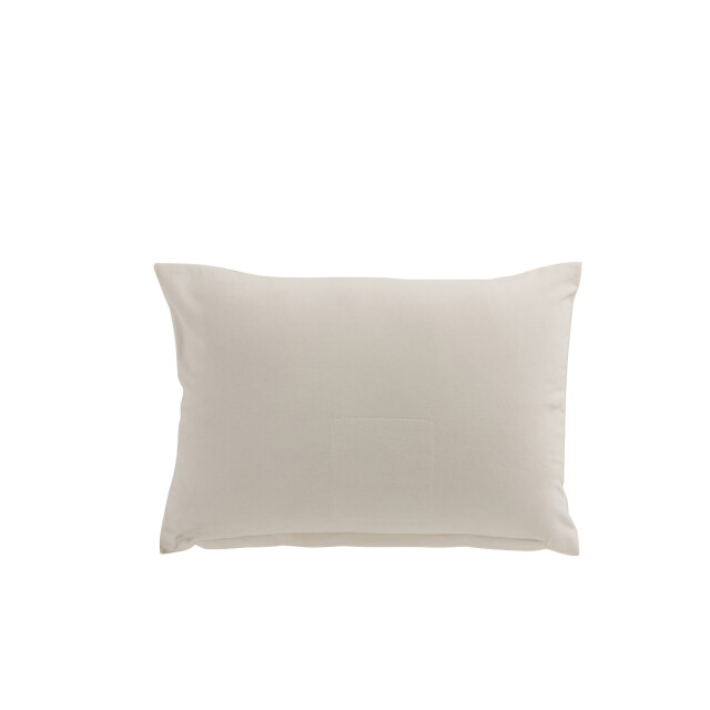 J-Line kussen rechthoekig spiegelregen velvet 50x33x8cm 3065994 large