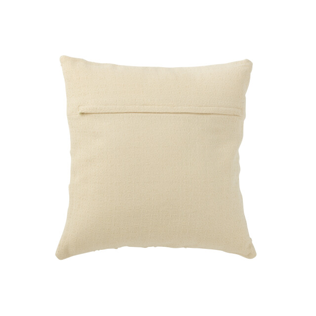J-Line kussen bloem textiel 43x43x10cm 3065941 large