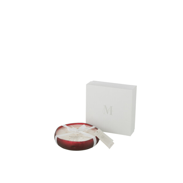 J-Line geurkaars m-chic glas medium 19x19x4.5cm 3015254 large