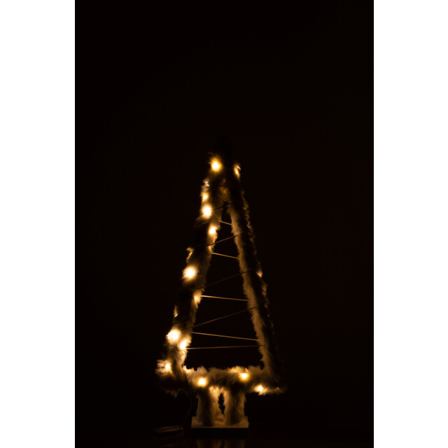 J-Line kerstboom touw imitatiebont small 30x10x71.5cm 3006211 large