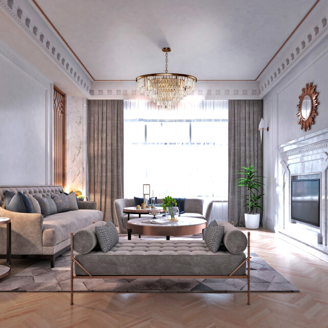 Maytoni hanglamp revero messing Ø80 2994802 large