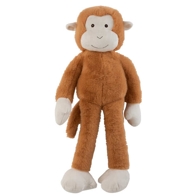 J-Line aap pluche large 26x16x60cm 3007423 large