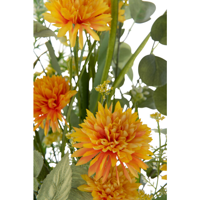J-Line boeket mix bloemen kunststof 30x30x85cm 3013893 large