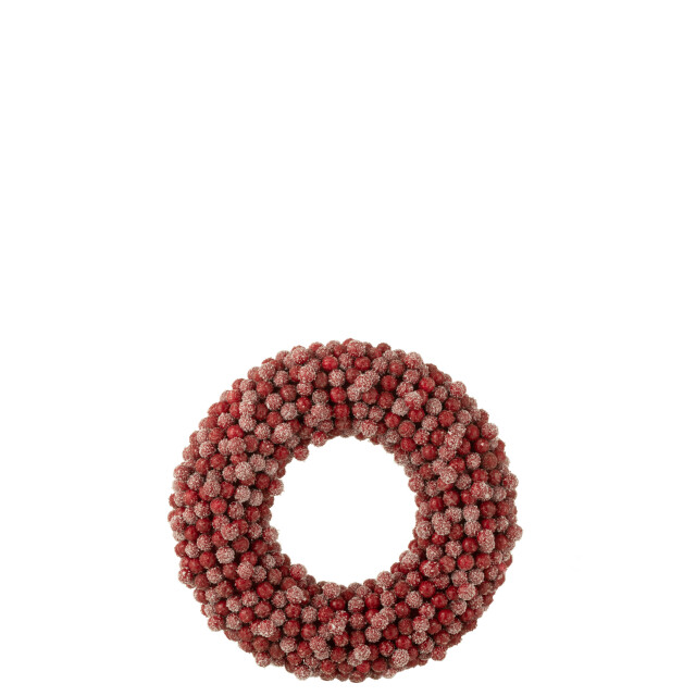 J-Line krans rond bessen plastiek small 35x6x35cm 3008765 large