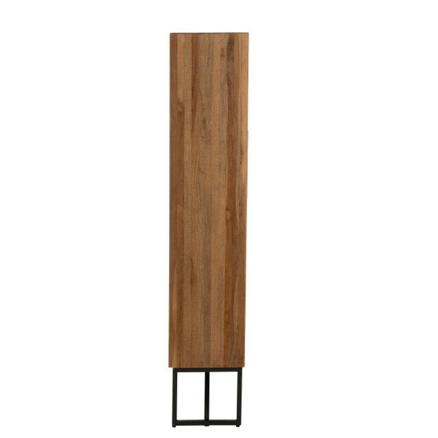 J-Line kast met lades gerecycleerd teak 100x30x158cm 3001948 large