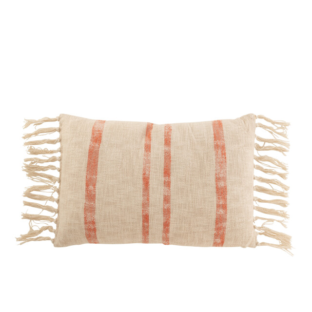 J-Line kussen emma vierkant katoen large 75x40x12cm 3000697 large