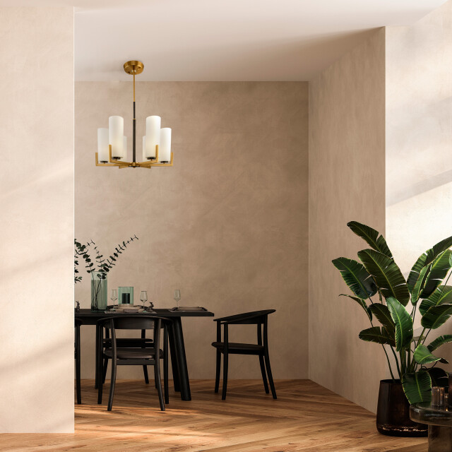 Maytoni kroonluchter fortano en messing Ø67 3004295 large