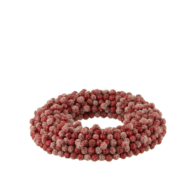 J-Line krans rond bessen plastiek small 35x6x35cm 3008765 large