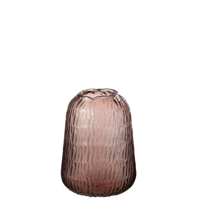 J-Line vaas lolita glas medium 17x17x23cm 2998765 large
