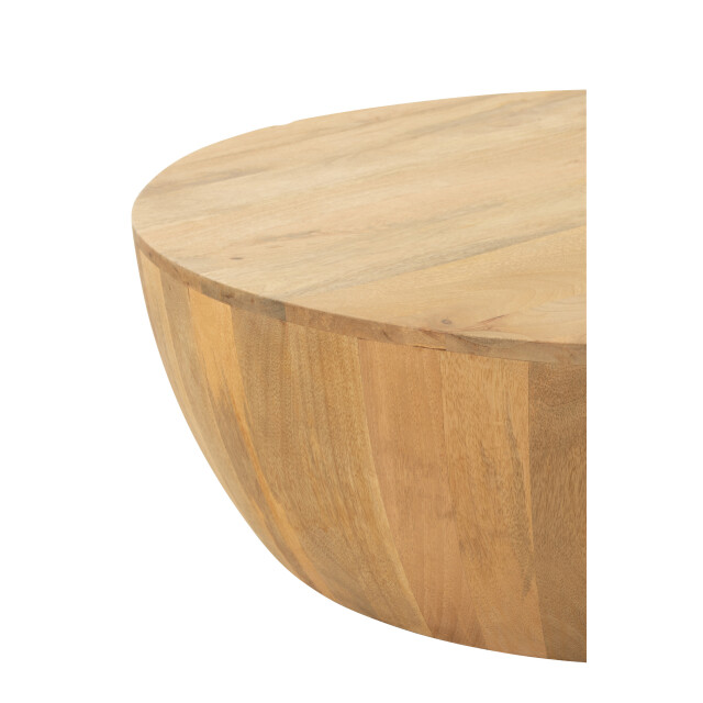 J-Line salontafel camille mangohout naturel 88.5x88.5x32cm 2999291 large