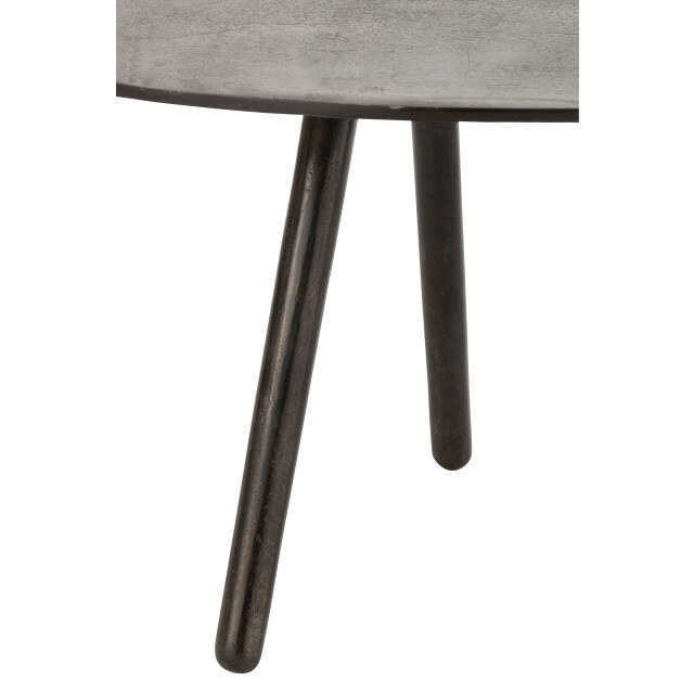 J-Line salontafel druppel aluminium/ijzer small 89x52.5x32cm 2999274 large