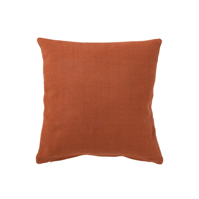 J-Line kussen cirkel textiel terracotta 45x45x10cm 3001434 large