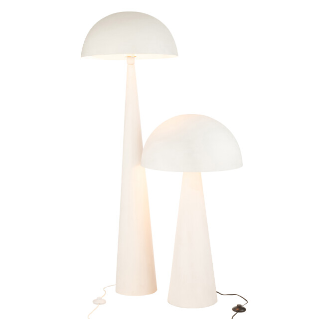 J-Line staanlamp paddenstoel metaal mat large 50.5x50.5x148cm 3001305 large