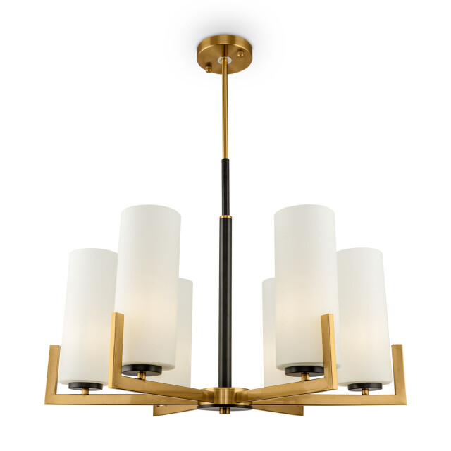Maytoni kroonluchter fortano en messing Ø67 3004295 large
