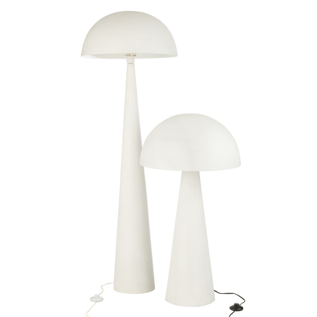 J-Line staanlamp paddenstoel metaal mat large 50.5x50.5x148cm 3001305 large