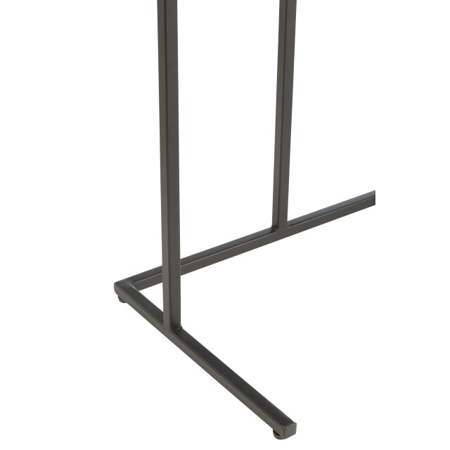 J-Line set van 2 tafels rechthoek ijzer/mangohout /zwart 50x35.5x63.5cm 3002434 large