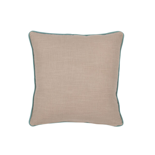 J-Line kussen olifant katoen /blauw 45x45x15cm 3002053 large