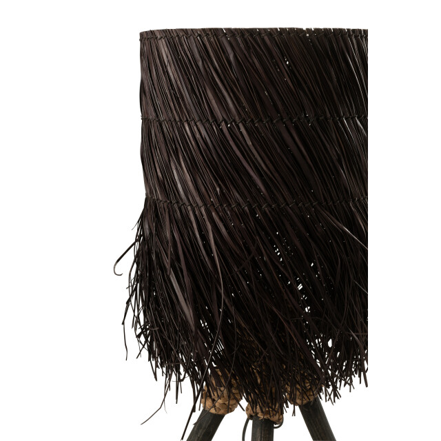 J-Line lamp takken arthur hout small 32x32x61cm 3001174 large