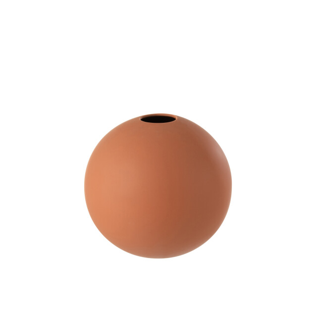 J-Line vaas bol keramiek roest large 25x25x23.5cm 2998797 large