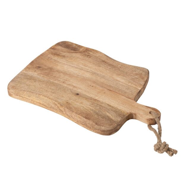 J-Line snijplank vierkant organic hout 41.5x29x2.5cm 3008012 large