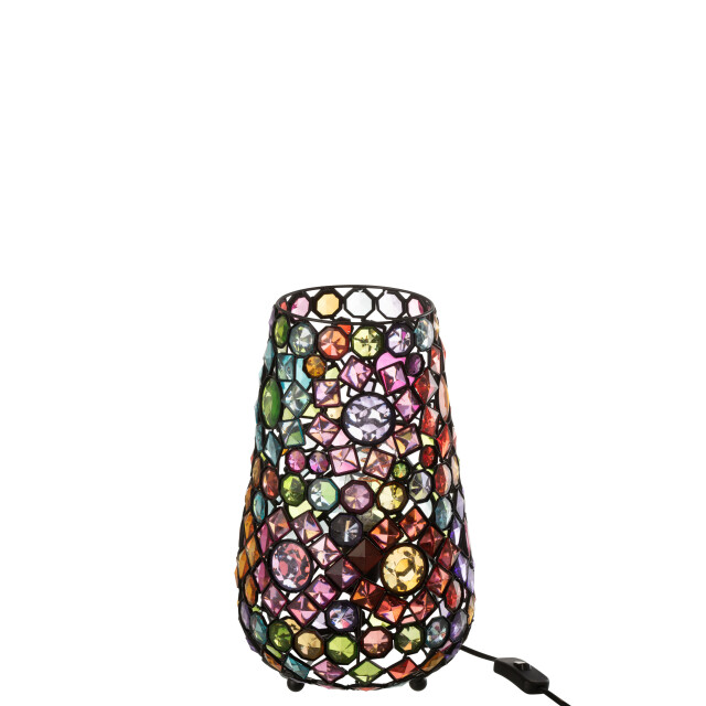 J-Line tafellamp long ijzer/kunststof mix small 23x14x35cm 2999595 large