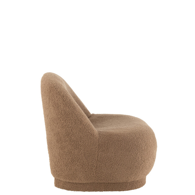 J-Line zetel teddy boucle 78x88x72cm 3001837 large