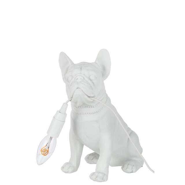 J-Line lamp bulldog poly 25x15x29cm 3001265 large