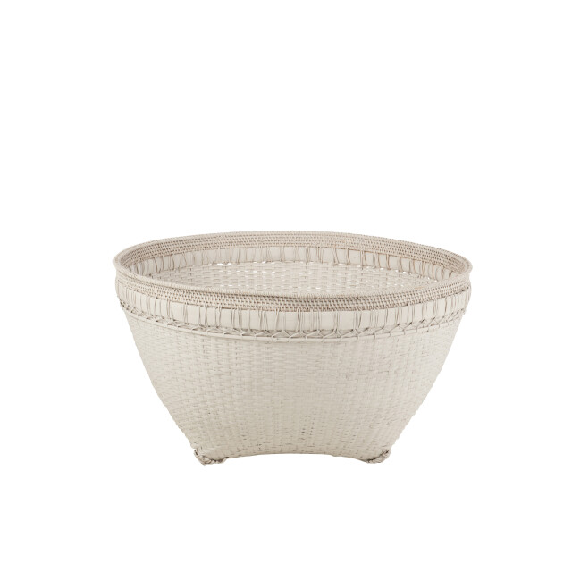 J-Line mand extra large rond rotan 84x84x41cm 3004888 large
